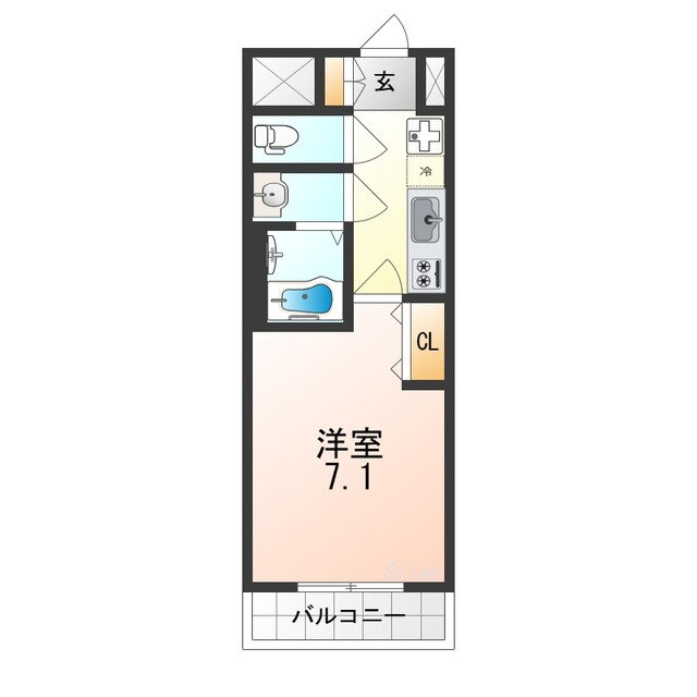 大阪府大阪市阿倍野区文の里４ 文の里駅 1K マンション 賃貸物件詳細