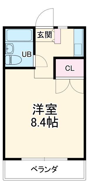 トシマハイツ 2階 ワンルーム 賃貸物件詳細