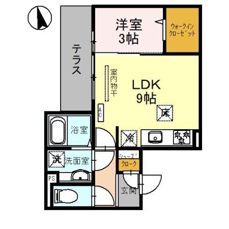 群馬県高崎市飯塚町 高崎問屋町駅 1LDK アパート 賃貸物件詳細