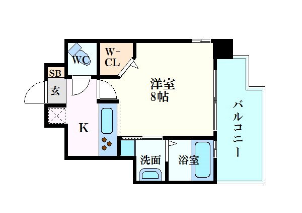 広島県広島市西区観音町 観音町駅 1K マンション 賃貸物件詳細