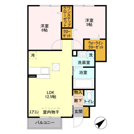 埼玉県さいたま市西区大字指扇 大宮駅 2LDK アパート 賃貸物件詳細