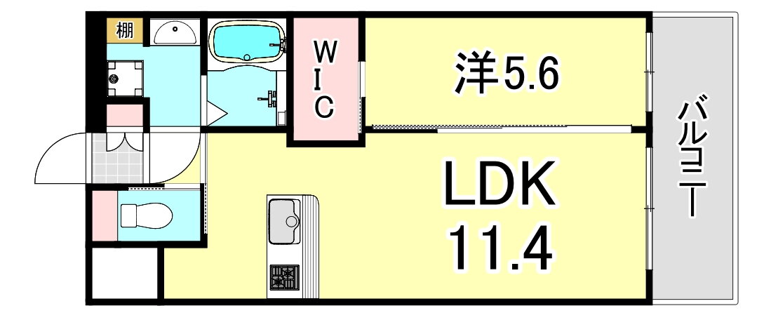 兵庫県西宮市常磐町 西宮駅 1LDK マンション 賃貸物件詳細