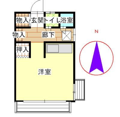 ハイムＭ＆Ｋ 2階 ワンルーム 賃貸物件詳細