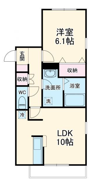 神奈川県横浜市鶴見区馬場１ 菊名駅 1LDK アパート 賃貸物件詳細