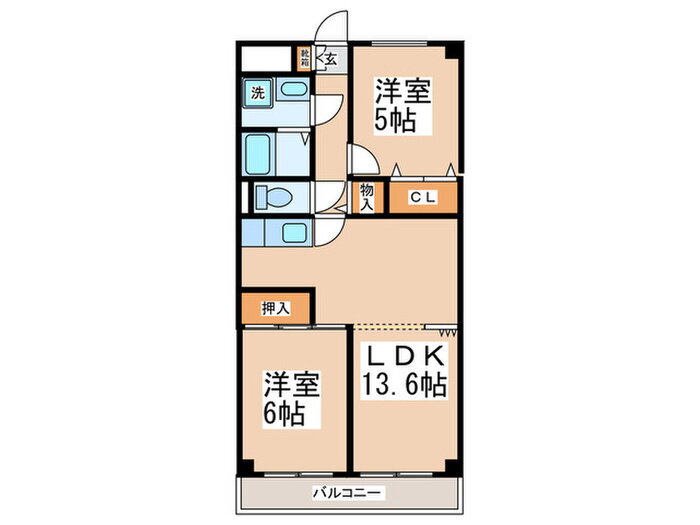 神奈川県横浜市都筑区早渕３ 東山田駅 2LDK マンション 賃貸物件詳細