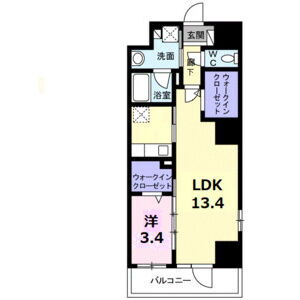 カーサ　プリマ 10階 1LDK 賃貸物件詳細