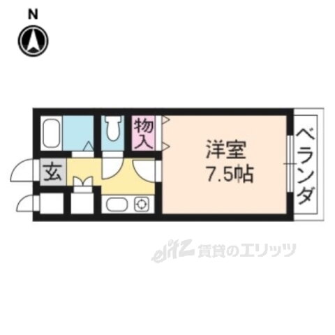 京都府京都市北区北野上白梅町 北野白梅町駅 1K マンション 賃貸物件詳細