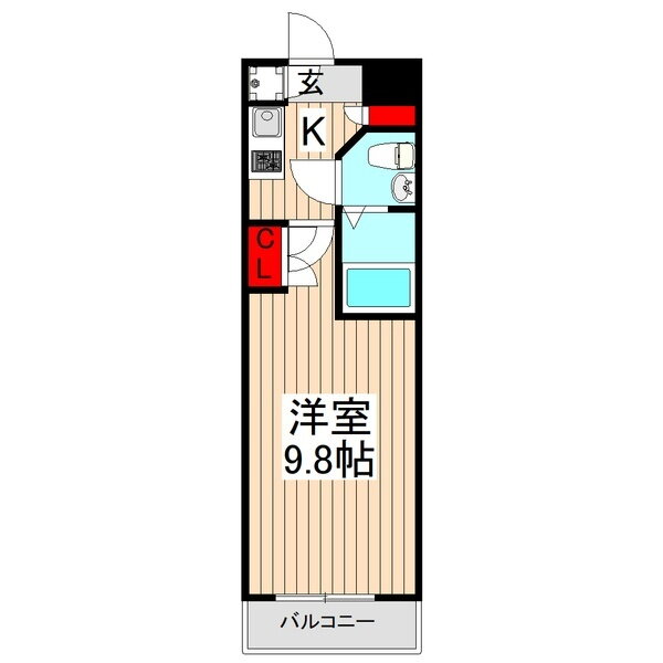 東京都板橋区四葉１ 下赤塚駅 1K マンション 賃貸物件詳細