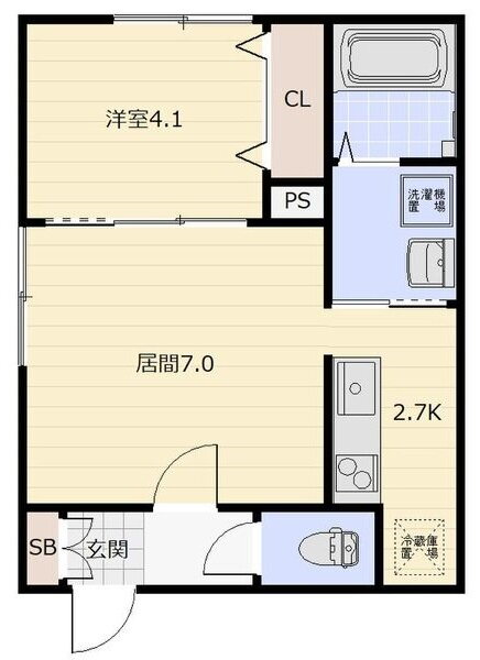 北海道恵庭市有明町２ 恵み野駅 1LDK アパート 賃貸物件詳細