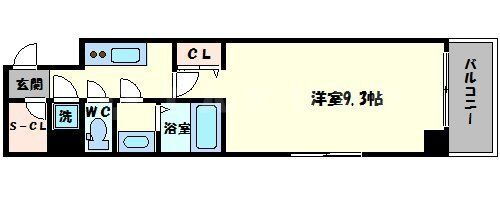 大阪府大阪市中央区南船場２ 心斎橋駅 1K マンション 賃貸物件詳細