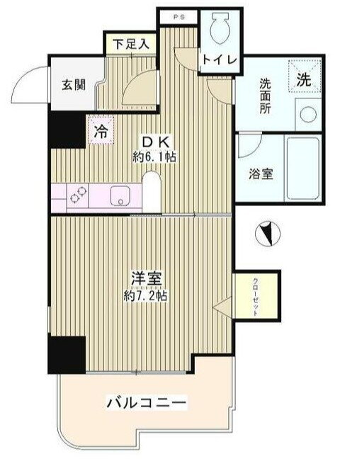 東京都新宿区余丁町 若松河田駅 1DK マンション 賃貸物件詳細