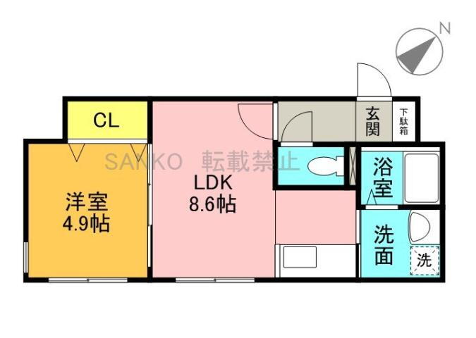 北海道札幌市豊平区豊平一条３ 菊水駅 1LDK マンション 賃貸物件詳細