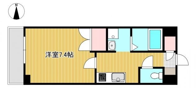 岡山県倉敷市老松町３ 倉敷駅 1K マンション 賃貸物件詳細
