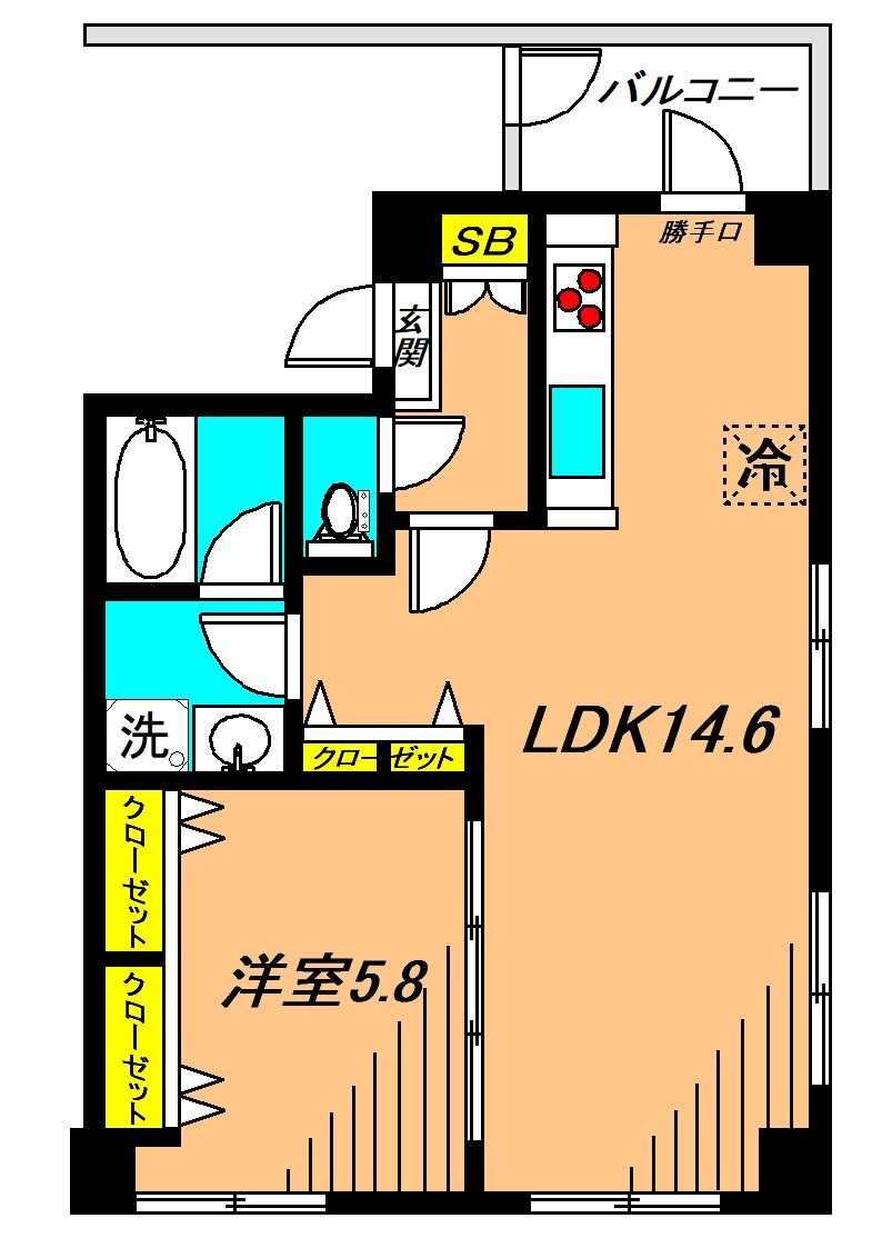 東京都大田区上池台１ 長原駅 1LDK マンション 賃貸物件詳細