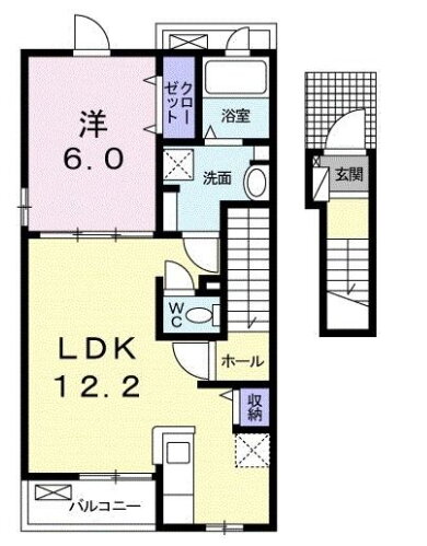 愛知県名古屋市天白区池場４ 植田駅 1LDK アパート 賃貸物件詳細
