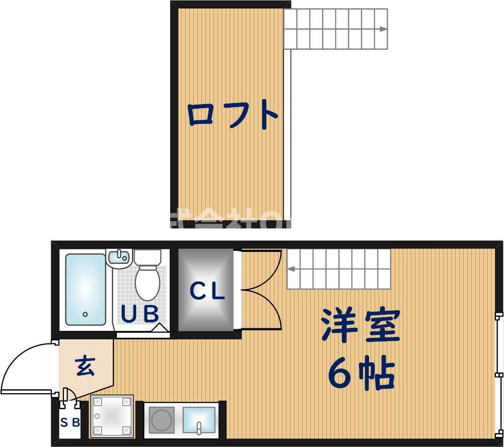 大阪府東大阪市吉田８ 東花園駅 ワンルーム アパート 賃貸物件詳細