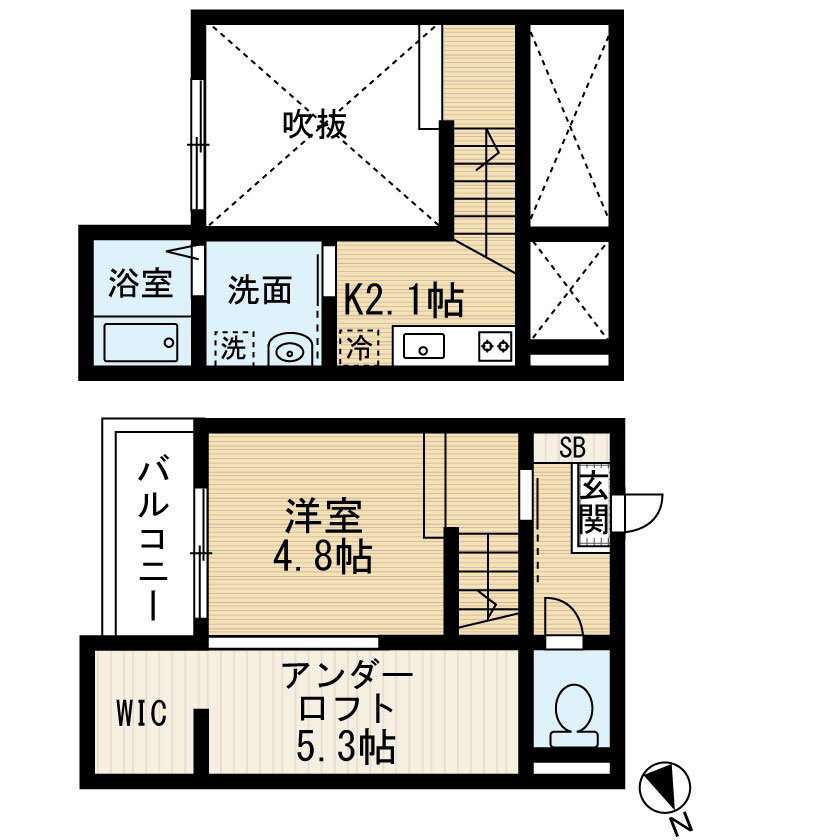 愛知県名古屋市中川区小本本町２ 小本駅 1K アパート 賃貸物件詳細