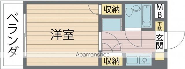 東京都福生市牛浜 牛浜駅 1K アパート 賃貸物件詳細