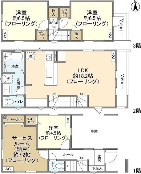 Ｋｏｌｅｔ府中西府＃１１ 3SLDK 賃貸物件詳細