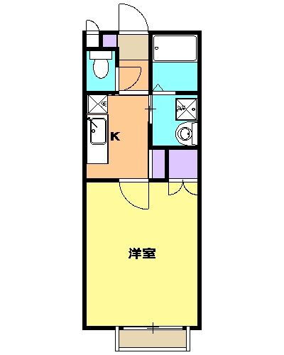 埼玉県所沢市西住吉 所沢駅 1K アパート 賃貸物件詳細