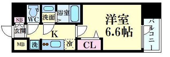 大阪府大阪市淀川区加島３ 加島駅 1K マンション 賃貸物件詳細