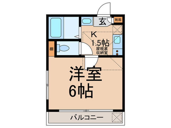 東京都品川区豊町２ 大井町駅 1K アパート 賃貸物件詳細