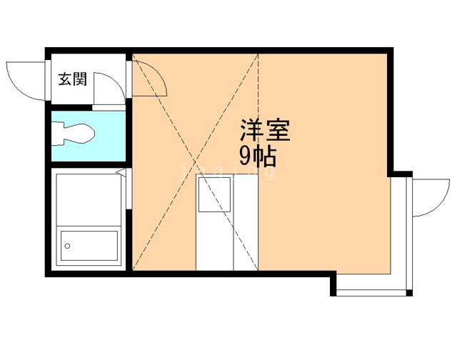 北海道札幌市白石区東札幌五条４ 白石駅 ワンルーム アパート 賃貸物件詳細