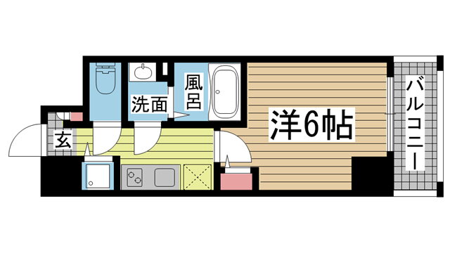 兵庫県神戸市中央区磯上通６ 三ノ宮駅 1K マンション 賃貸物件詳細
