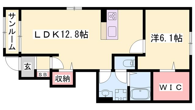兵庫県西脇市野村町 西脇市駅 1LDK アパート 賃貸物件詳細