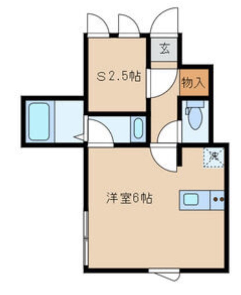東京都文京区白山１ 春日駅 1SK アパート 賃貸物件詳細