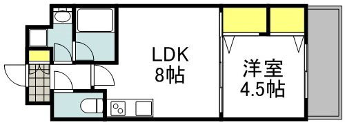 大阪府大阪市淀川区宮原２ 東三国駅 1LDK マンション 賃貸物件詳細