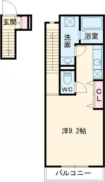 マノアレイ 2階 ワンルーム 賃貸物件詳細