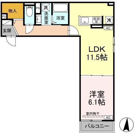 東京都練馬区谷原２ 練馬高野台駅 1LDK アパート 賃貸物件詳細