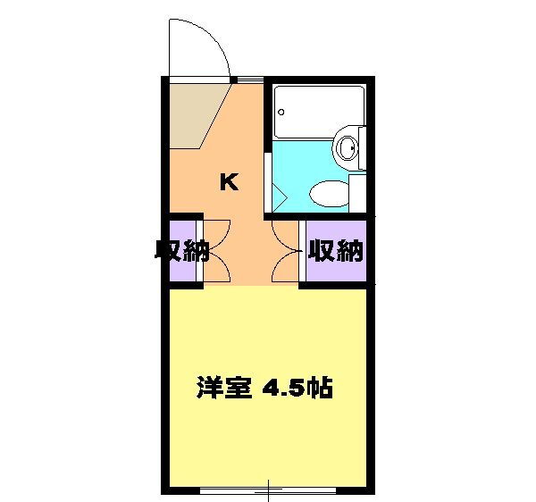 埼玉県所沢市金山町 西所沢駅 1K アパート 賃貸物件詳細