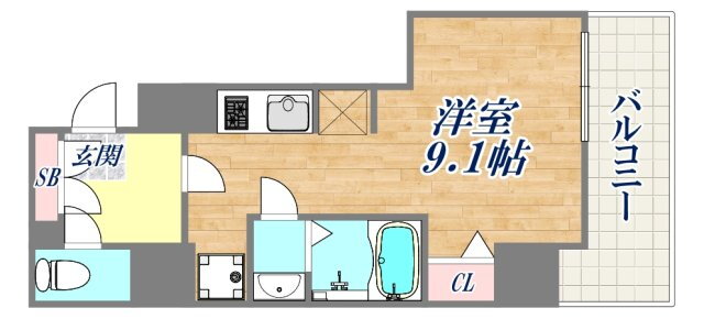 兵庫県神戸市長田区腕塚町２ 新長田駅 ワンルーム マンション 賃貸物件詳細
