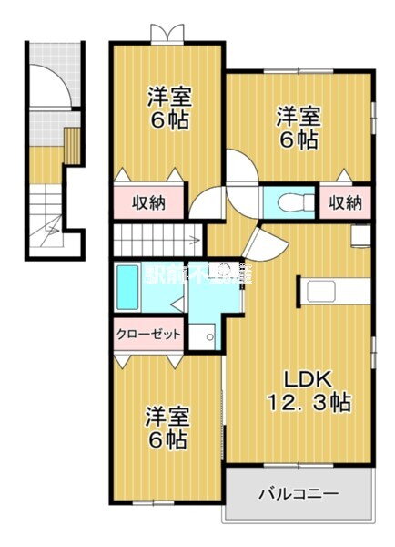 熊本県玉名郡長洲町大字宮野 3LDK アパート 賃貸物件詳細