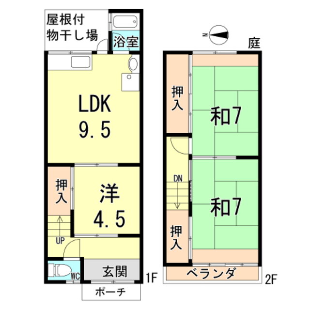 兵庫県尼崎市稲葉荘１ 立花駅 3LDK 一戸建て 賃貸物件詳細