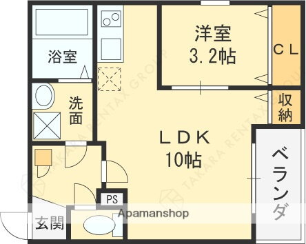 仮称）ジーメゾン枚方走谷ルクシエ 1階 1LDK 賃貸物件詳細