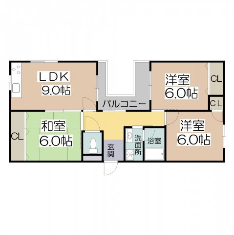 大阪府大阪市阿倍野区阪南町５ 西田辺駅 3DK マンション 賃貸物件詳細