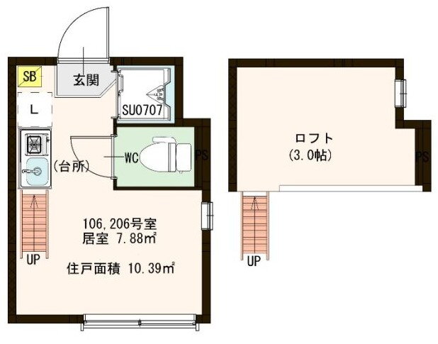 東京都世田谷区上北沢３ 上北沢駅 ワンルーム アパート 賃貸物件詳細