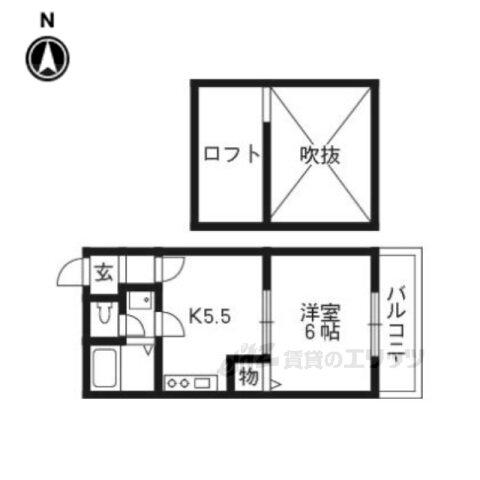 京都府京都市西京区御陵谷町 京都駅 1K アパート 賃貸物件詳細