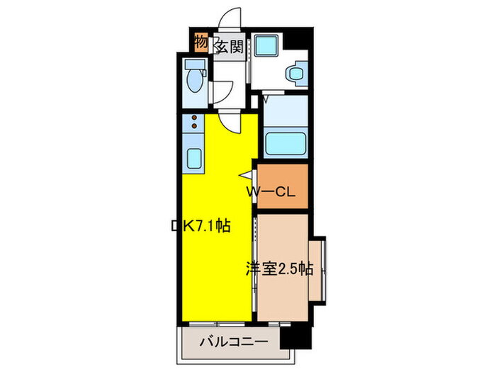 福岡県福岡市博多区東那珂２ 竹下駅 1DK マンション 賃貸物件詳細
