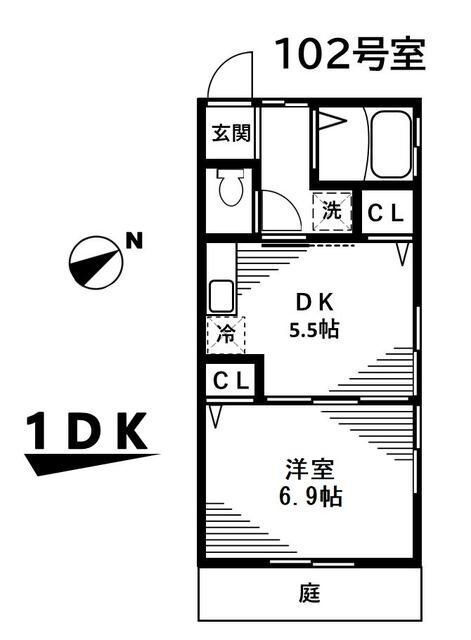 東京都足立区新田１ 王子神谷駅 1DK アパート 賃貸物件詳細