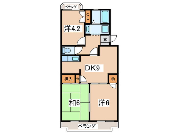 神奈川県小田原市久野 井細田駅 3DK マンション 賃貸物件詳細