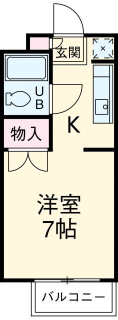 静岡県浜松市中央区富塚町 浜松駅 1K アパート 賃貸物件詳細