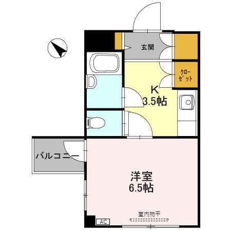 グランヴィレッジ泉ヶ丘 1階 1K 賃貸物件詳細