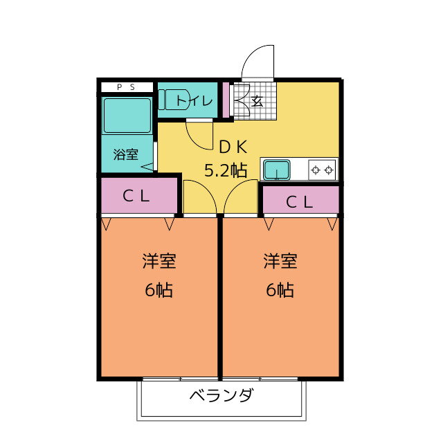 愛知県高浜市屋敷町４ 吉浜駅 2DK アパート 賃貸物件詳細