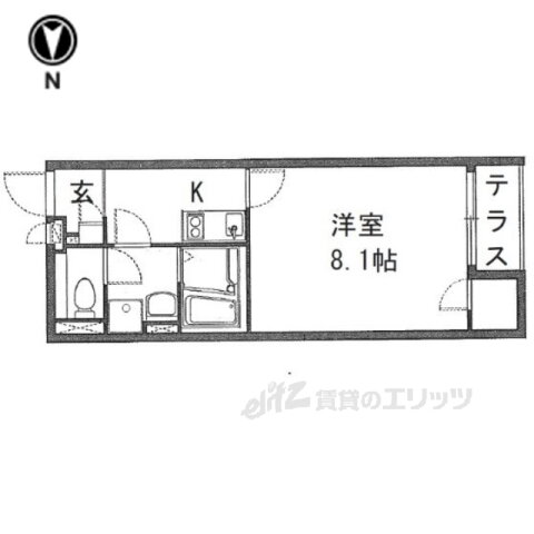 奈良県御所市大広町 近鉄御所駅 1K アパート 賃貸物件詳細
