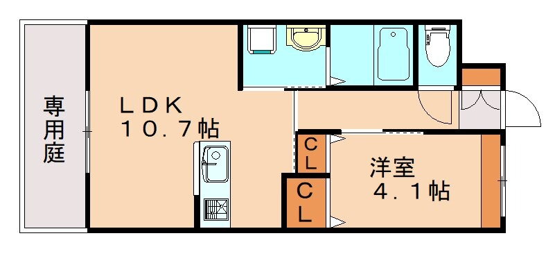 福岡県飯塚市楽市 天道駅 1LDK アパート 賃貸物件詳細