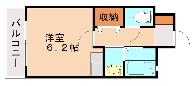 福岡県福岡市南区大楠２ 西鉄平尾駅 ワンルーム マンション 賃貸物件詳細